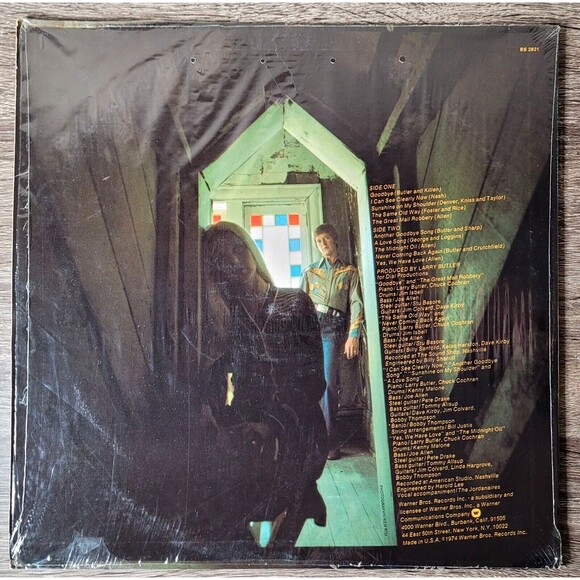 Rex Allen Jr. LP - Another Goodbye Song - Warner Bros. EX/M- Country - Picture 2 of 6